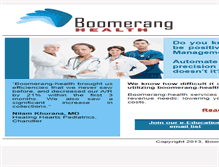 Tablet Screenshot of boomerang-india.com